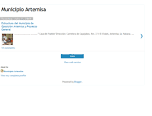 Tablet Screenshot of municipioartemisa.blogspot.com