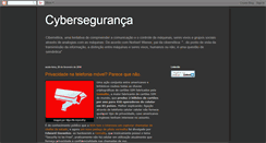 Desktop Screenshot of cyberseg.blogspot.com