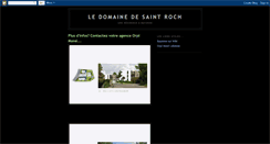 Desktop Screenshot of domainedesaintroch.blogspot.com