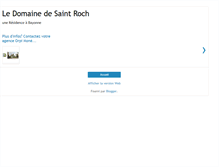 Tablet Screenshot of domainedesaintroch.blogspot.com