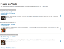 Tablet Screenshot of fluxedupworld.blogspot.com