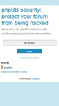 Mobile Screenshot of hackedphpbb.blogspot.com