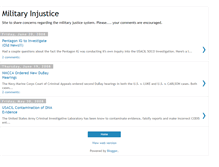 Tablet Screenshot of military-injustice.blogspot.com