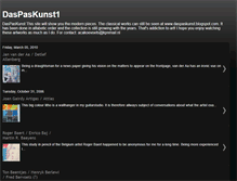 Tablet Screenshot of daspaskunst1.blogspot.com