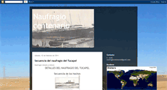 Desktop Screenshot of naufragiocentenario.blogspot.com