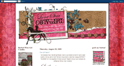 Desktop Screenshot of lonestarcowgirl.blogspot.com