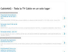 Tablet Screenshot of cablemag.blogspot.com