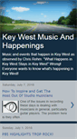 Mobile Screenshot of keywestmusic.blogspot.com