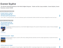 Tablet Screenshot of everest-skydive.blogspot.com