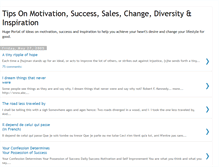 Tablet Screenshot of motivation-success-inspiration-tips.blogspot.com