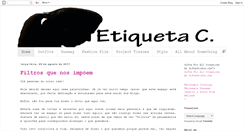 Desktop Screenshot of etiquetac.blogspot.com