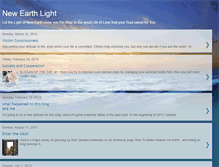 Tablet Screenshot of newearthlight.blogspot.com