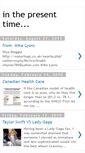 Mobile Screenshot of inthepresenttime.blogspot.com