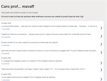 Tablet Screenshot of caroprof.blogspot.com
