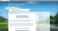 Desktop Screenshot of drslak.blogspot.com
