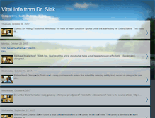 Tablet Screenshot of drslak.blogspot.com