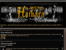 Tablet Screenshot of haikarafan.blogspot.com