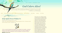 Desktop Screenshot of godcolorsalive.blogspot.com