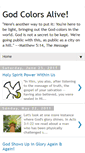 Mobile Screenshot of godcolorsalive.blogspot.com