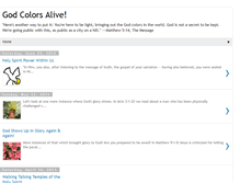Tablet Screenshot of godcolorsalive.blogspot.com