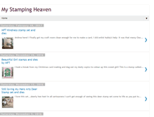 Tablet Screenshot of mystampingheaven.blogspot.com