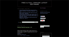 Desktop Screenshot of freefullversiondownload.blogspot.com