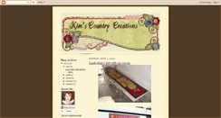 Desktop Screenshot of kimscountrycreations.blogspot.com
