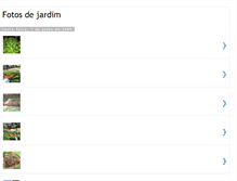 Tablet Screenshot of fotosdejardim.blogspot.com