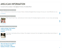 Tablet Screenshot of anglican-information.blogspot.com