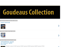 Tablet Screenshot of goudeauscollection.blogspot.com