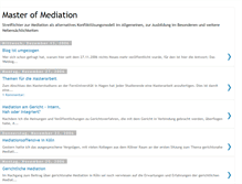 Tablet Screenshot of masterofmediation.blogspot.com
