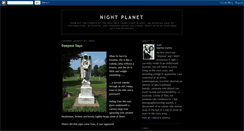 Desktop Screenshot of nightplanet.blogspot.com