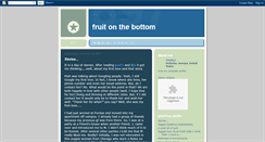 Desktop Screenshot of fruit-on-the-bottom.blogspot.com