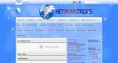 Desktop Screenshot of netbraintricks.blogspot.com