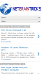 Mobile Screenshot of netbraintricks.blogspot.com
