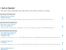 Tablet Screenshot of iamagamer1.blogspot.com