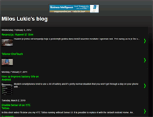 Tablet Screenshot of miloslukic.blogspot.com