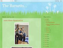 Tablet Screenshot of curtandlaramiebarnett.blogspot.com