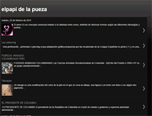 Tablet Screenshot of elpapidelapureza.blogspot.com