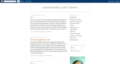 Desktop Screenshot of andoversgiftshop.blogspot.com