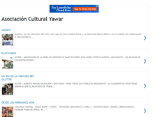 Tablet Screenshot of obras-yawar-teatro.blogspot.com