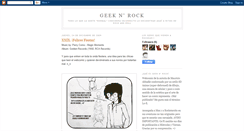 Desktop Screenshot of geekandrock.blogspot.com