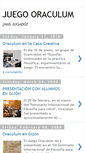 Mobile Screenshot of juegooraculum.blogspot.com