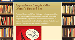 Desktop Screenshot of frenchtipsandbits.blogspot.com
