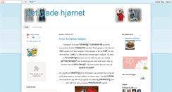 Desktop Screenshot of detgladehjornet.blogspot.com
