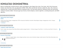 Tablet Screenshot of forum-ekonometrika.blogspot.com