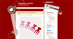 Desktop Screenshot of honeydewang.blogspot.com