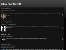 Tablet Screenshot of mikeyfuentes101.blogspot.com