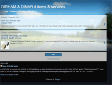 Tablet Screenshot of dinardirhamtrade2.blogspot.com