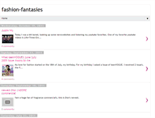 Tablet Screenshot of fashion-fantasies.blogspot.com